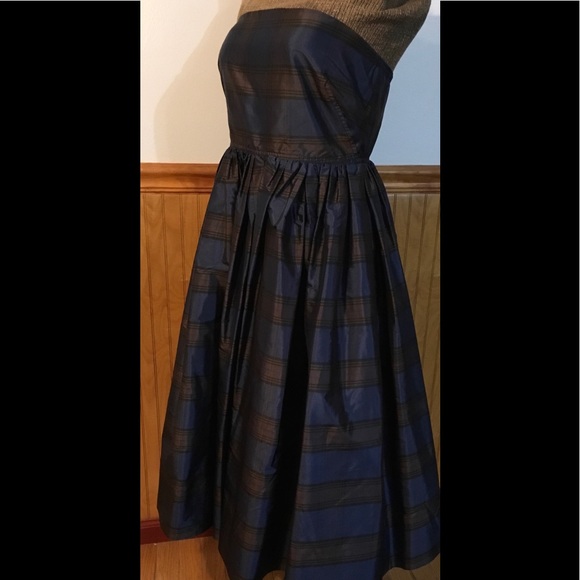 J. Crew silk plaid formal dress - Picture 8 of 11